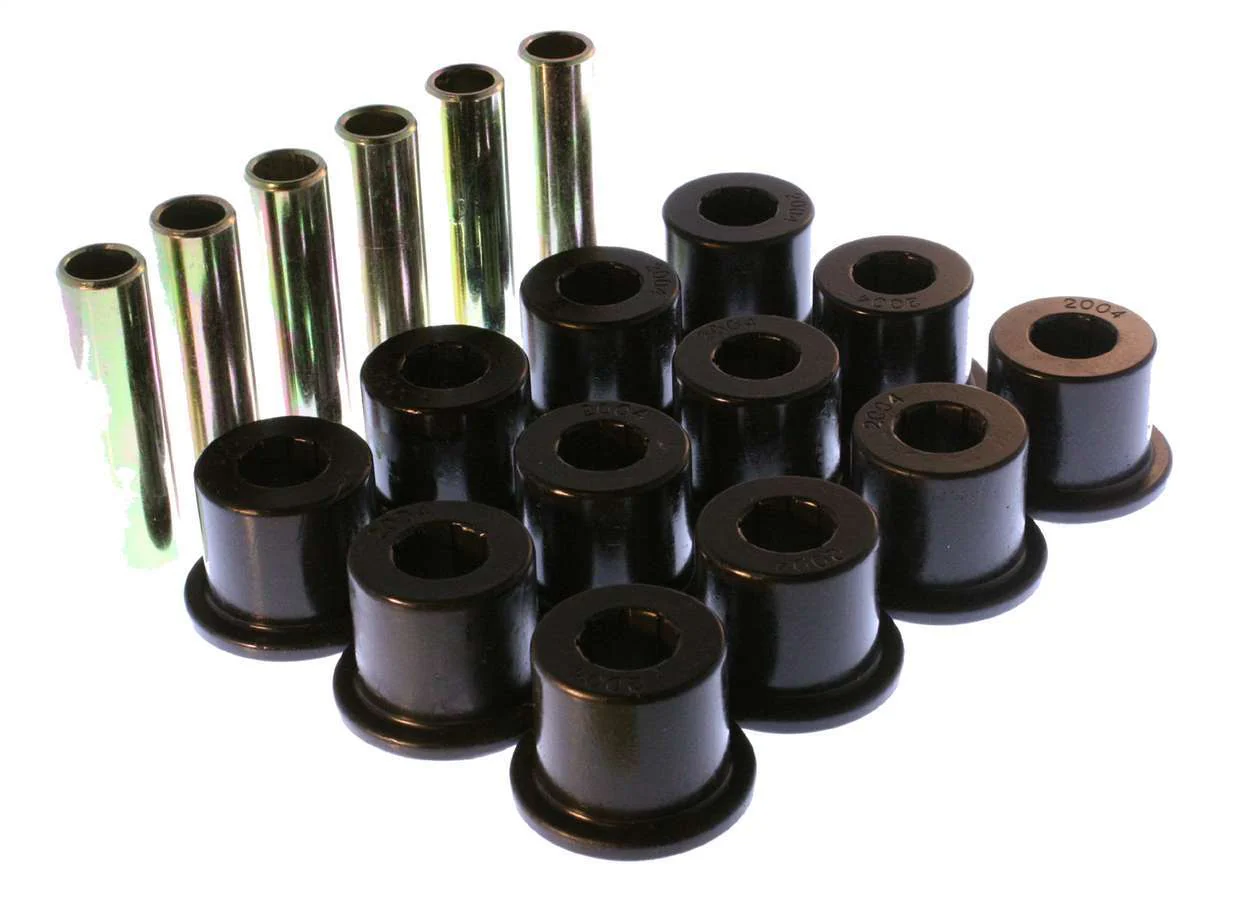 Energy Suspension 3-2106G Chevy Rear Spring Bushing Set Black