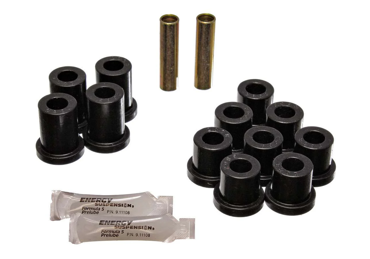 Energy Suspension 3-2119G 56-57 Chevy Rr Spring Bush Set Black