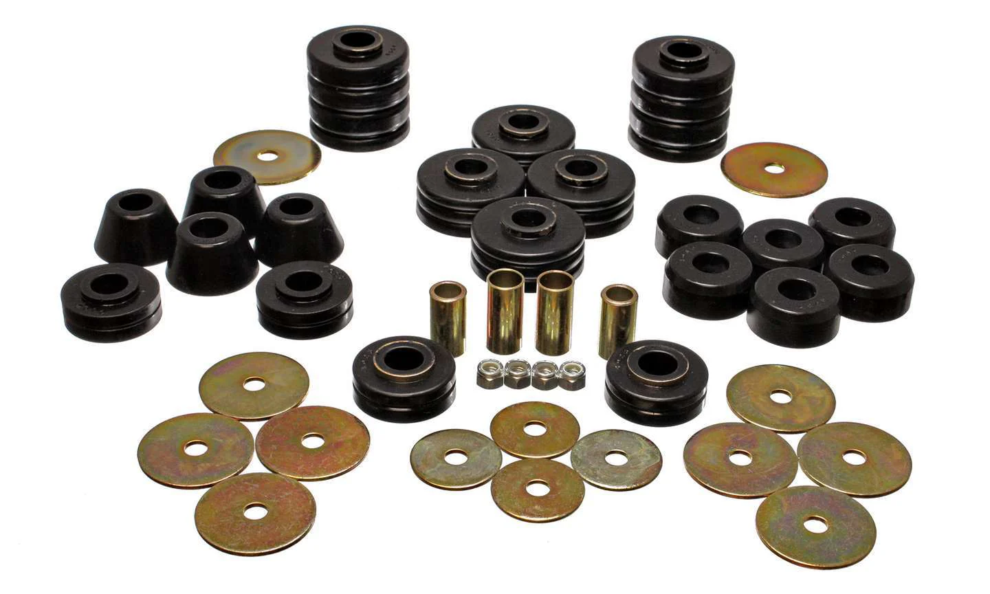 Energy Suspension 3-4105G Gm Body Mounts Black