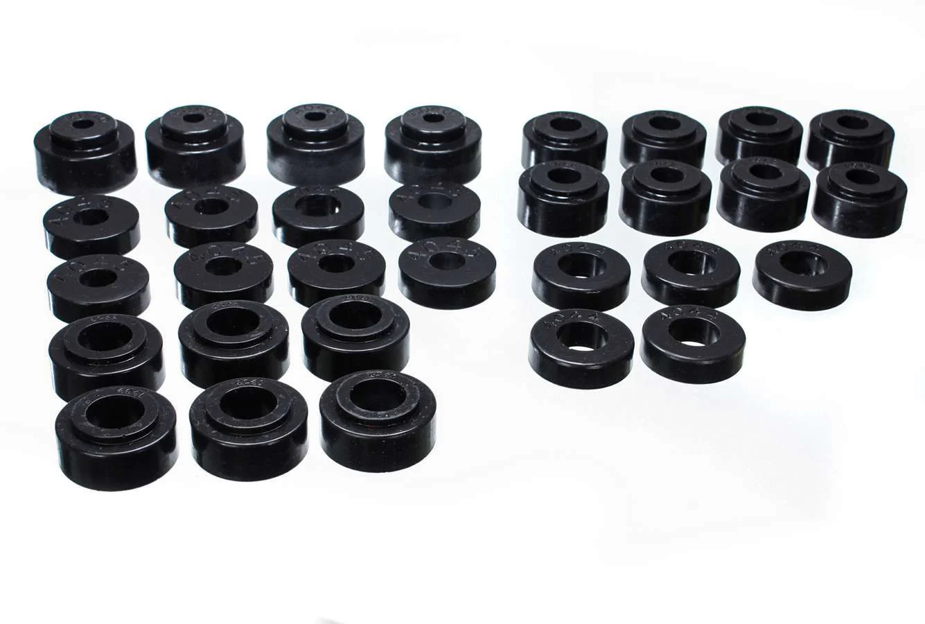 Energy Suspension 3-4115G 68-72 Chevy Body Mounts Black