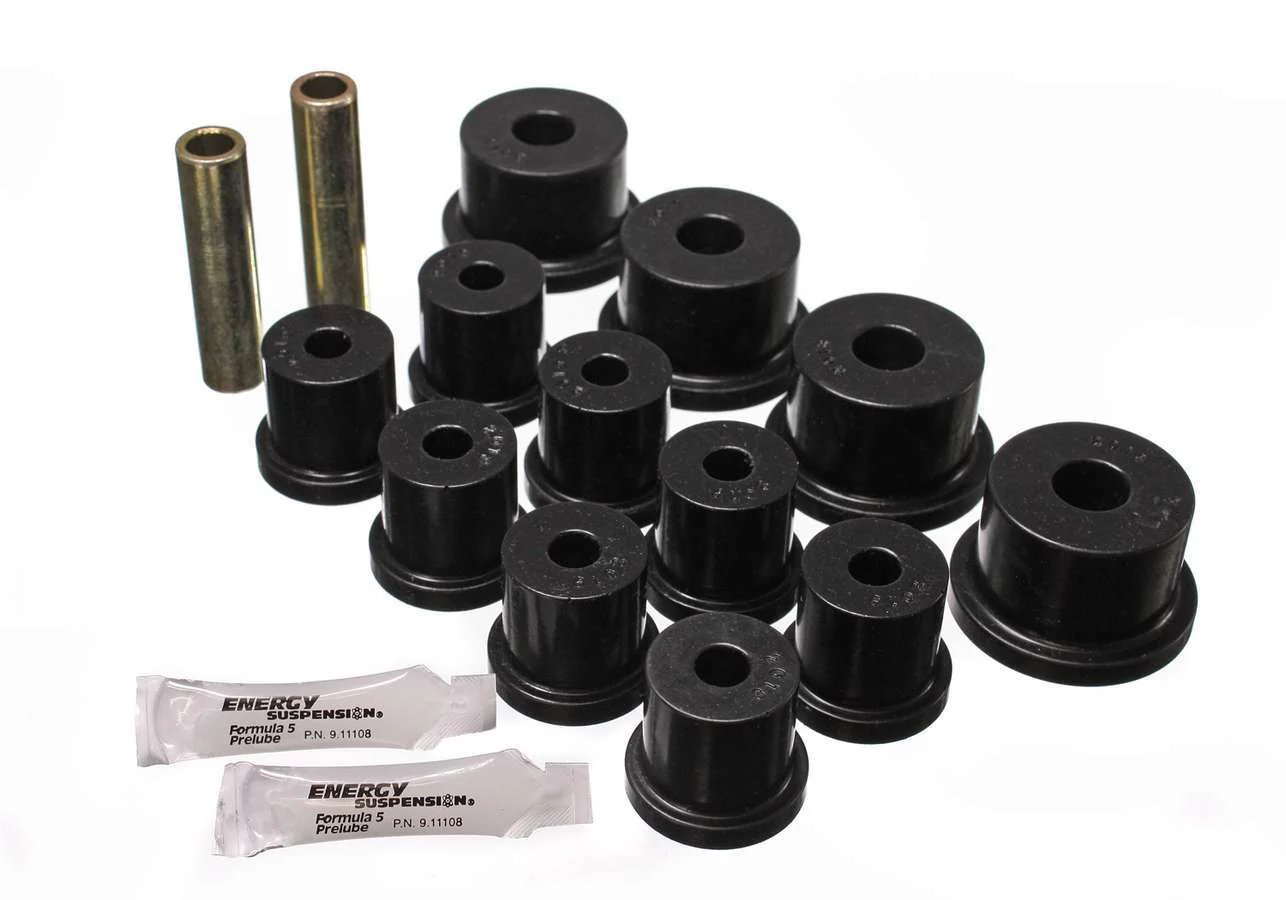 Energy Suspension 4-2101G 64-73 Mustang Rr Spring Bushings Black