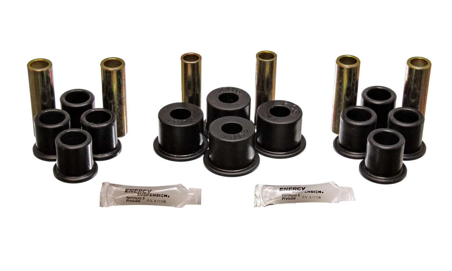 Energy Suspension 4-2122G Ford Complete Spring & Shackle Set Black