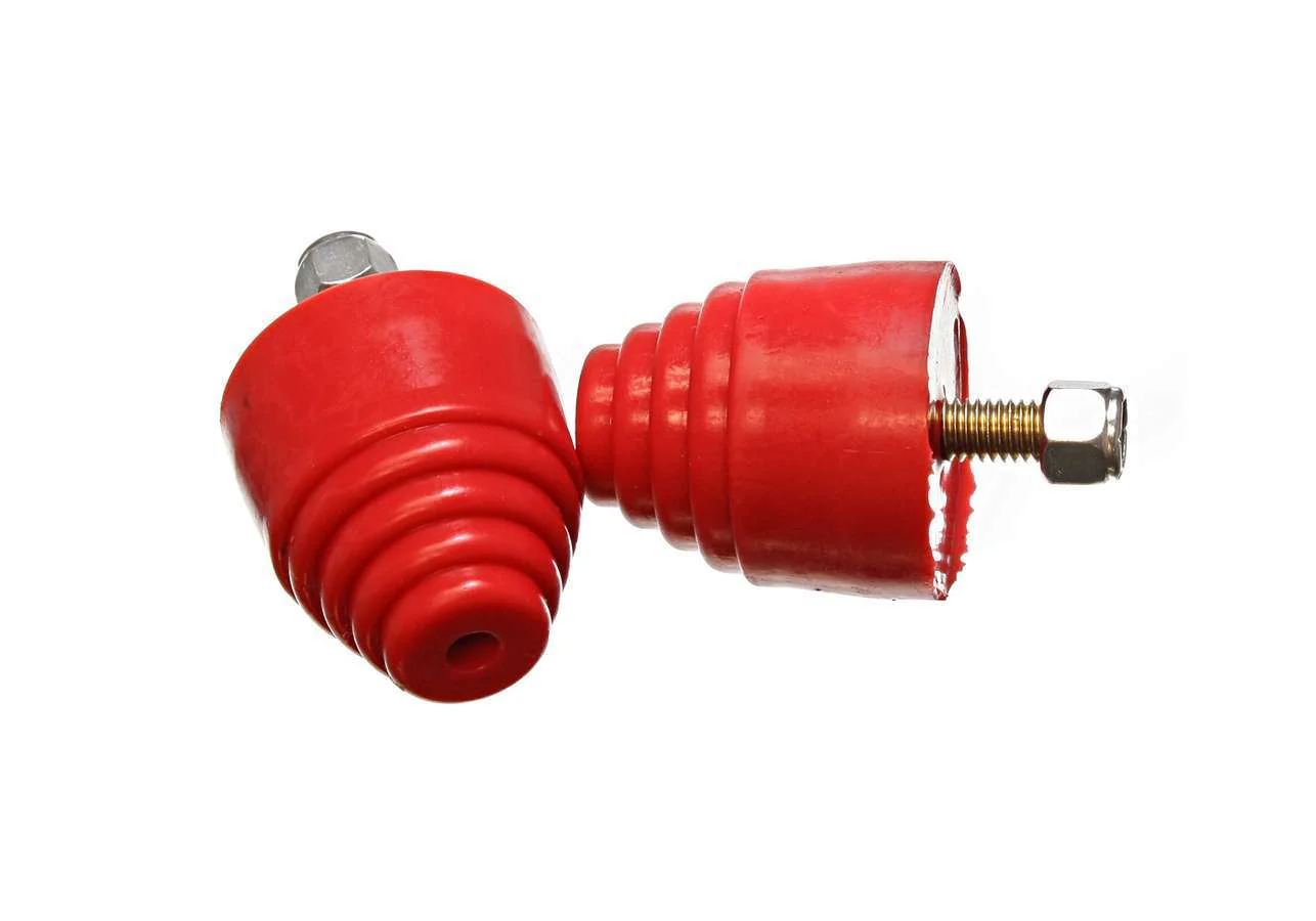 Energy Suspension 9-9101R Bump Stop 2-1/8 X 2In Stepped Cone Pair