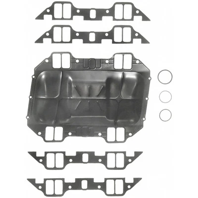 Fel-Pro 1215 Valley Pan Gasket, Embossed Metal, 0.015 in Thick, 1.230 x 2.270 in Rectangular Port, Mopar RB-Series, Kit