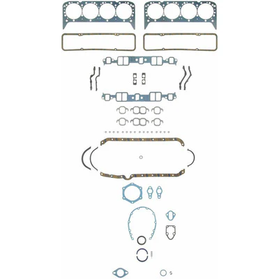 Fel-Pro 260-1016 Engine Gasket Set, Full, Small Block Chevy, Kit