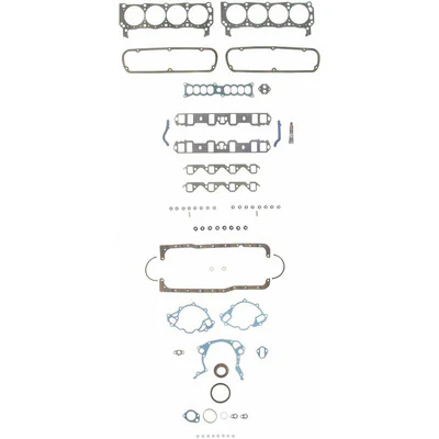 Fel-Pro 260-1445 Engine Gasket Set, Full, Small Block Ford, Kit