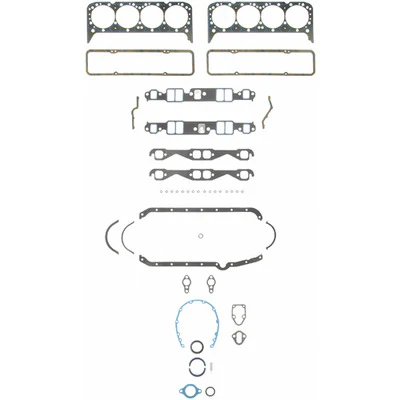 Fel-Pro 2802 Engine Gasket Set, Full, Small Block Chevy, Kit