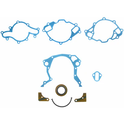 Fel-Pro TCS45449 Timing Cover Gasket, Composite, Ford Small Block, Kit
