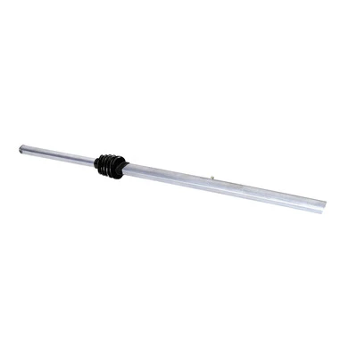 Flaming River FR1856 Steering Shaft, Collapsible, 39-1/2 to 42-3/4 in Long, 1 in Double D, 3/4 in Double D, Stainless, Universal, Each