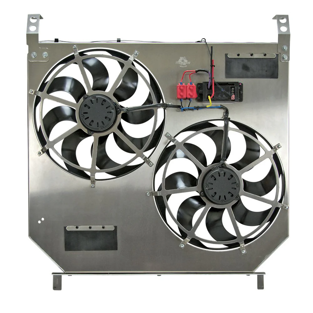 Flex-A-Lite 116545 Direct-Fit Dual Electric Fans 2003-07 Ford Super Duty Truck