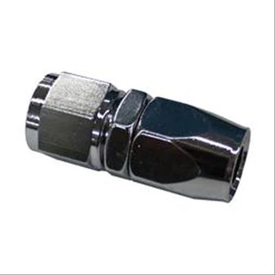 Fragola 220108-CH -8 Chrome Pro-Flow Race Hose End Straight