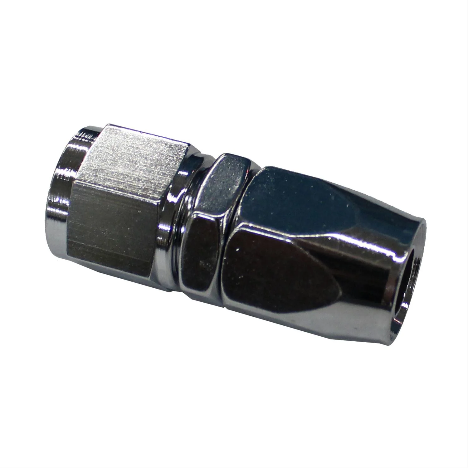 Fragola 220110-CH -10 Chrome Pro-Flow Race Hose End Straight