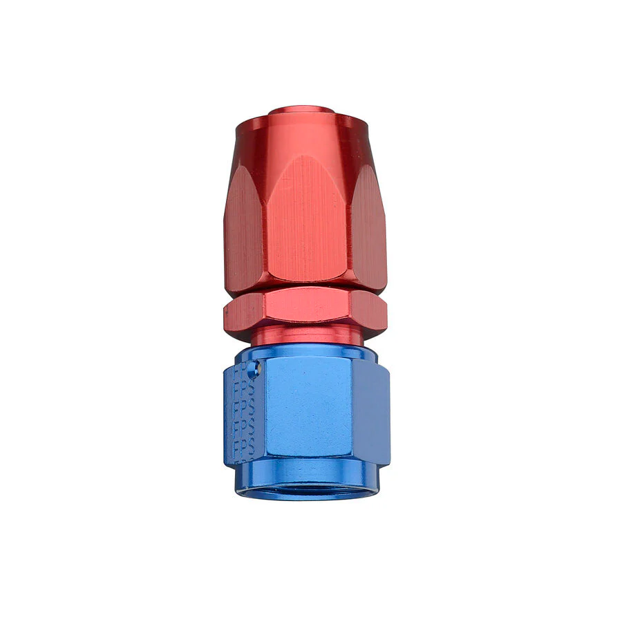 Fragola 220111 -12 to -10 Red/Blue Expander Pro-Flow Race Hose End Straight