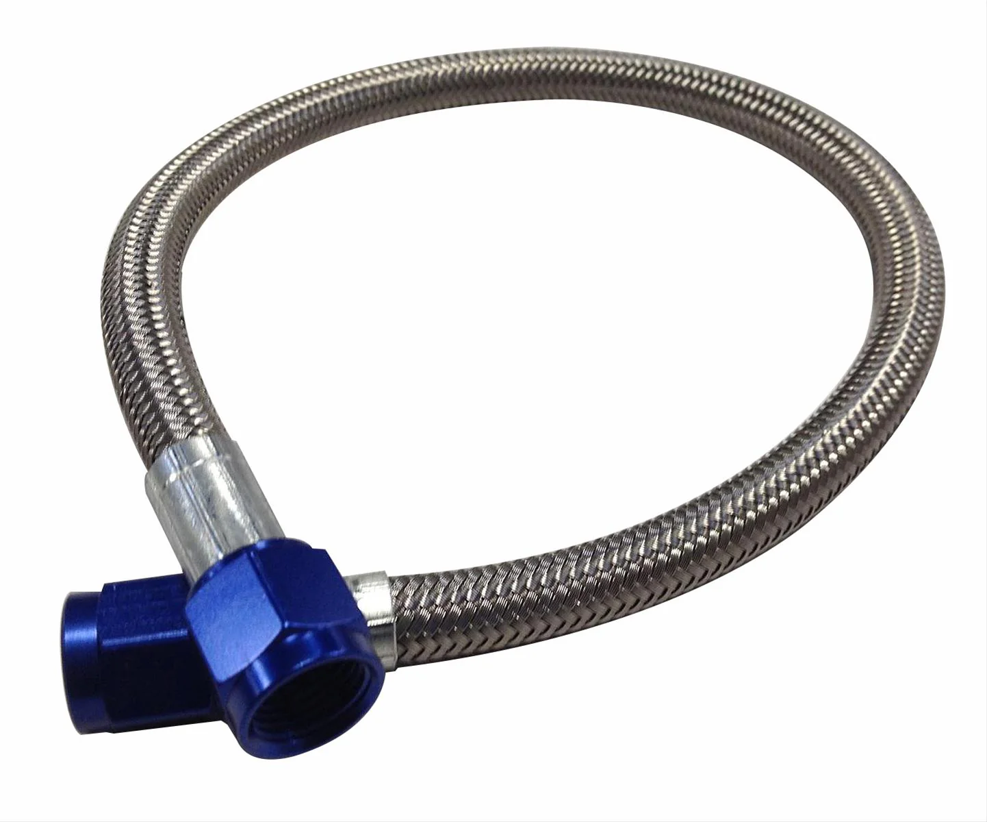 Fragola 360048-BU -4 Stainless Nitrous Supply Line 48 inch