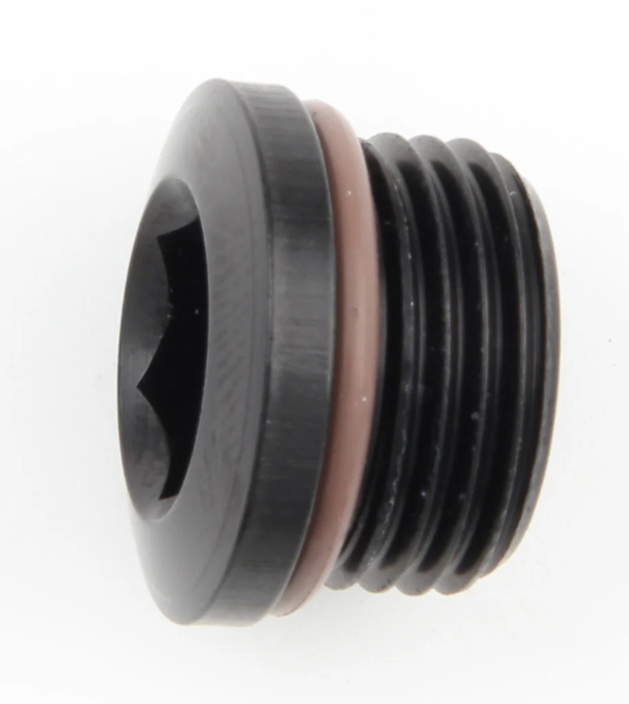 Fragola 481306-BL Black -6 Socket Hex Port Plug