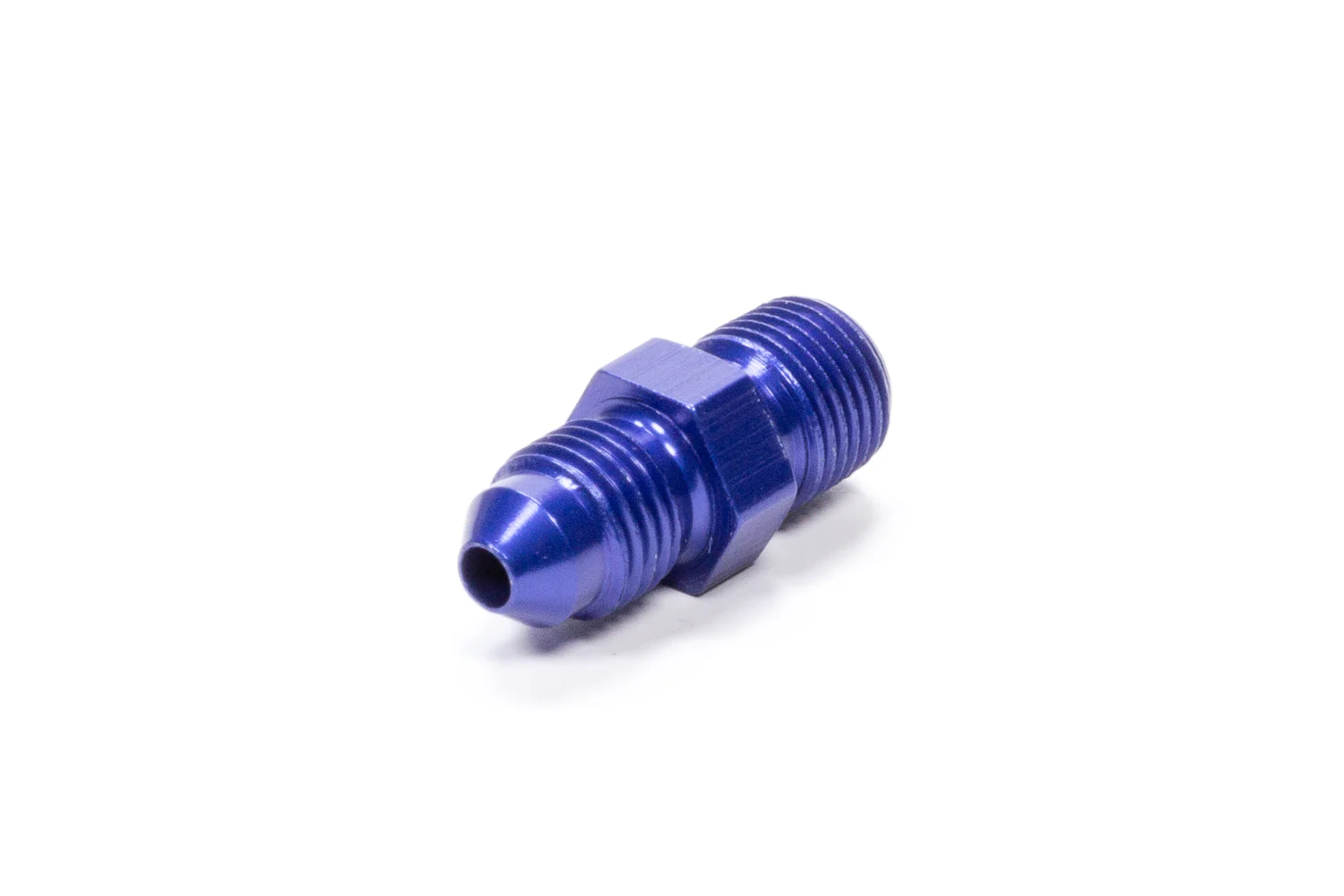 Fragola 481602 Blue -4 AN to 1/16” NPT Straight Adapter Fitting