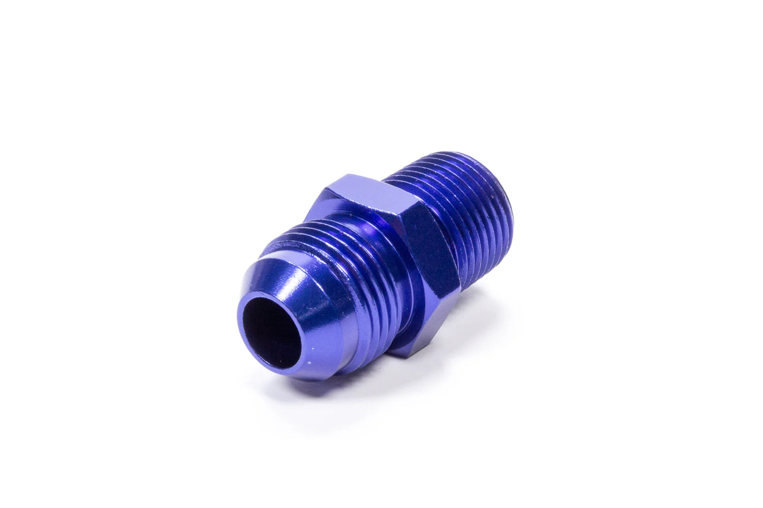 Fragola 481606 Blue -6 AN to 1/4” NPT Straight Adapter Fitting