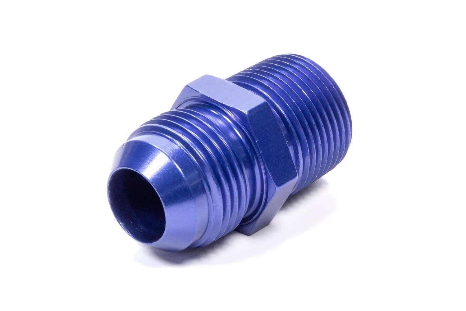 Fragola 481613 Blue -12 AN to 1/2” NPT Straight Adapter Fitting