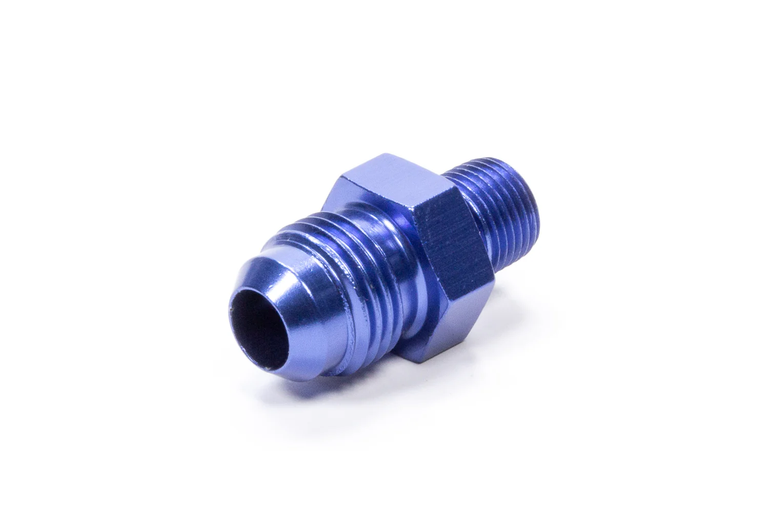 Fragola 481662 Blue -6 AN to 1/8” NPT Straight Adapter Fitting