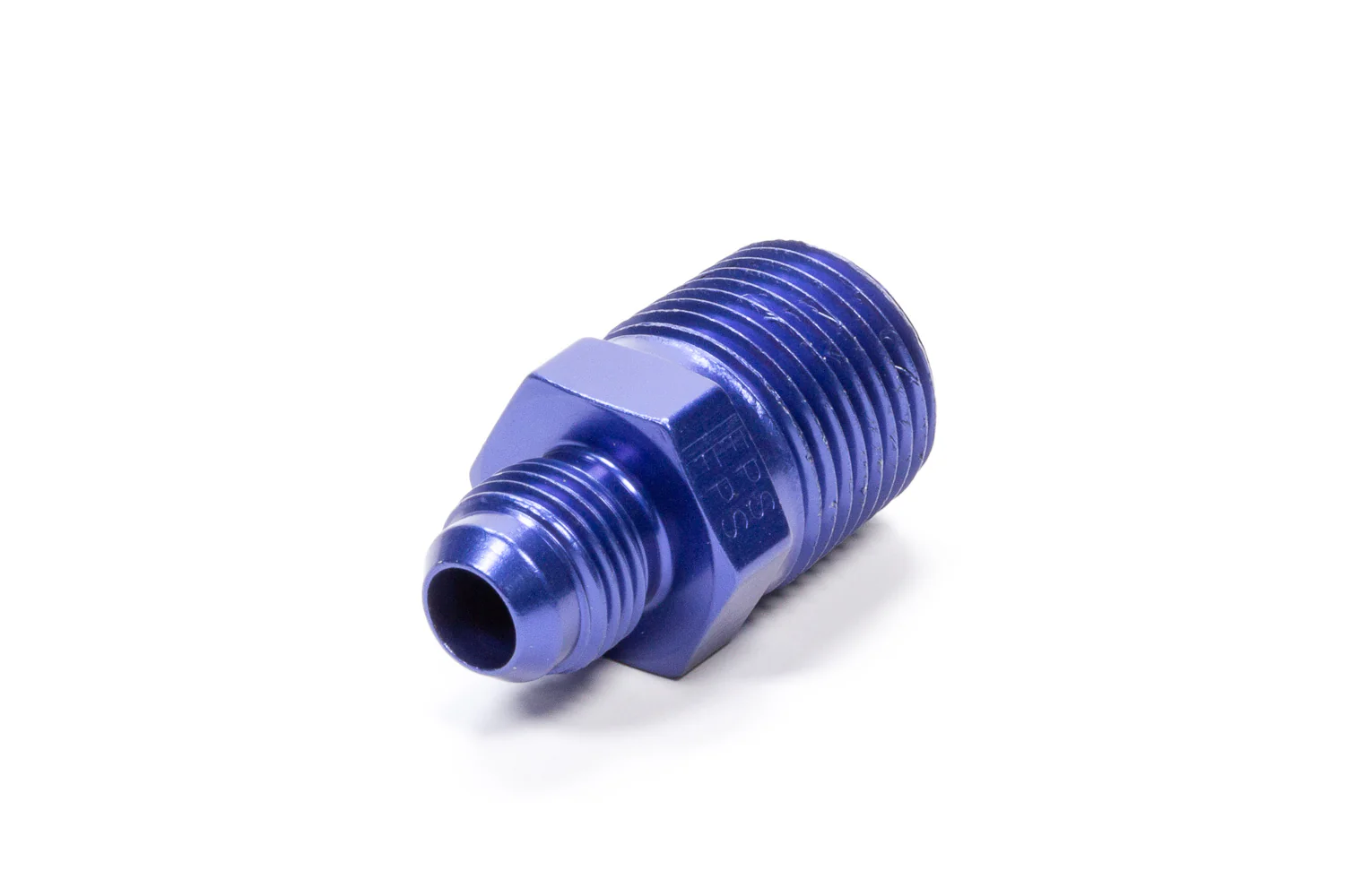 Fragola 481668 Blue -6 AN to 1/2” NPT Straight Adapter Fitting