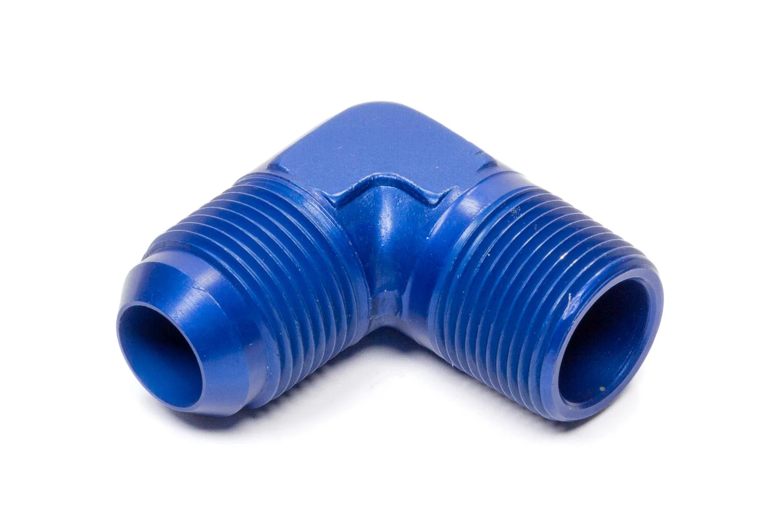 Fragola 482215 Blue -16 AN to 3/4” NPT 90 Degree Adapter Fitting