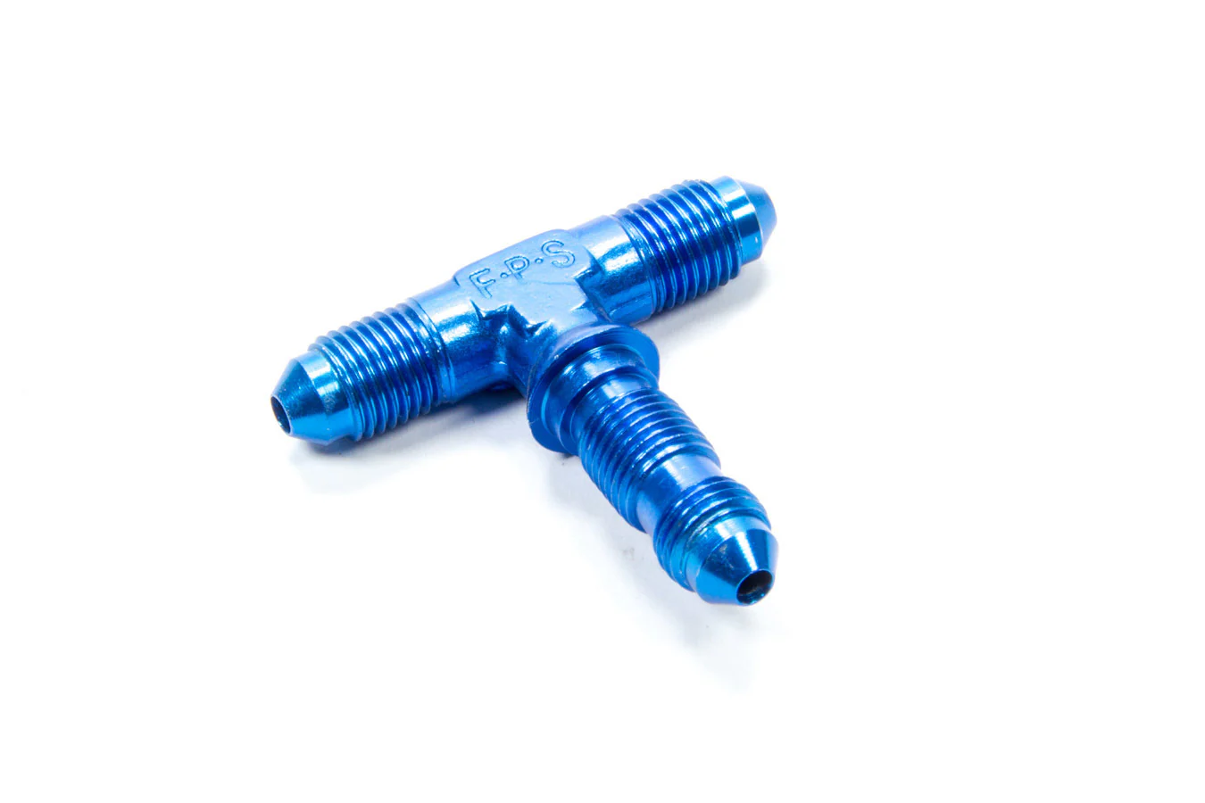 Fragola 483403 Blue -3 AN to -3 AN Bulkhead Tee Fitting