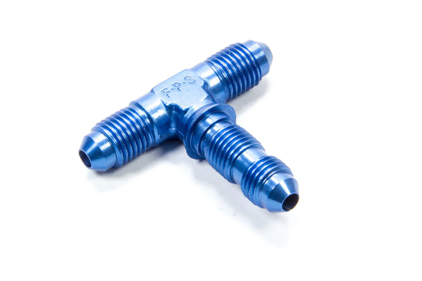 Fragola 483404 Blue -4 AN to -4 AN Bulkhead Tee Fitting