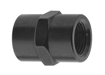 Fragola 491002-BL Black 1/4 NPT to 1/4 NPT Female Pipe Coupler