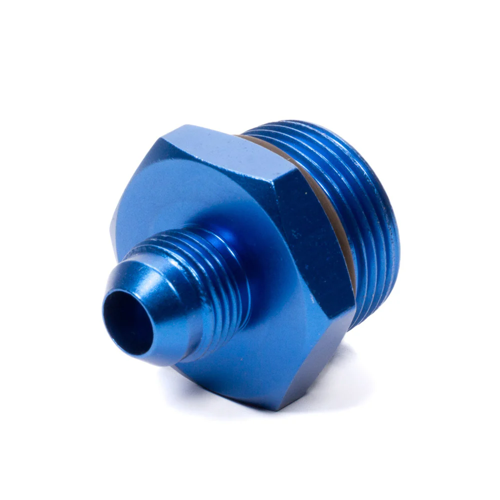 Fragola 495115 -8 to -12 Blue Radius AN to O-Ring Adapter Straight