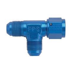 Fragola 498306 Blue -12 AN Tee Female Swivel on Run Fitting