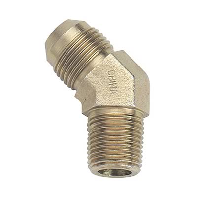 Fragola 582303 Steel -3 AN to 1/8” NPT 45 Degree Adapter Fitting