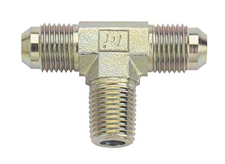 Fragola 582506 Steel -6 AN Tee 1/4 NPT on Side Fitting