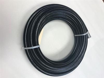 Fragola 603030 -12 Black PTFE-Lined Stainless Hose 3 Foot Roll