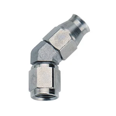 Fragola 604503 -3 AN 45 Degree Steel PTFE Hose End Fitting