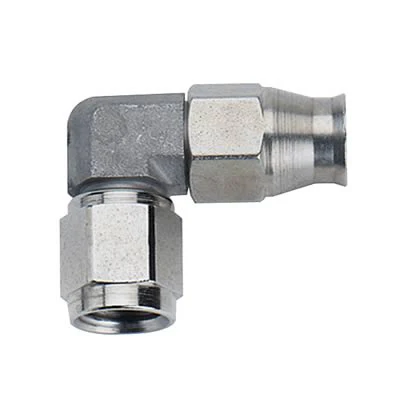 Fragola 609004 -4 AN 90 Degree Steel PTFE Hose End Fitting