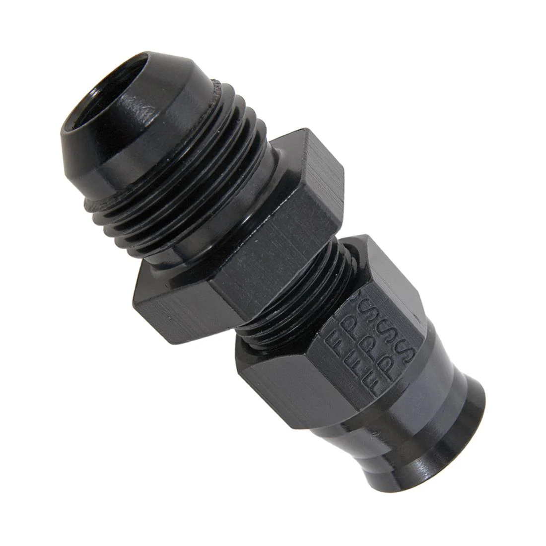 Fragola 892007-BL Black -8 AN Male to 3/8” Tube Adapter Fitting
