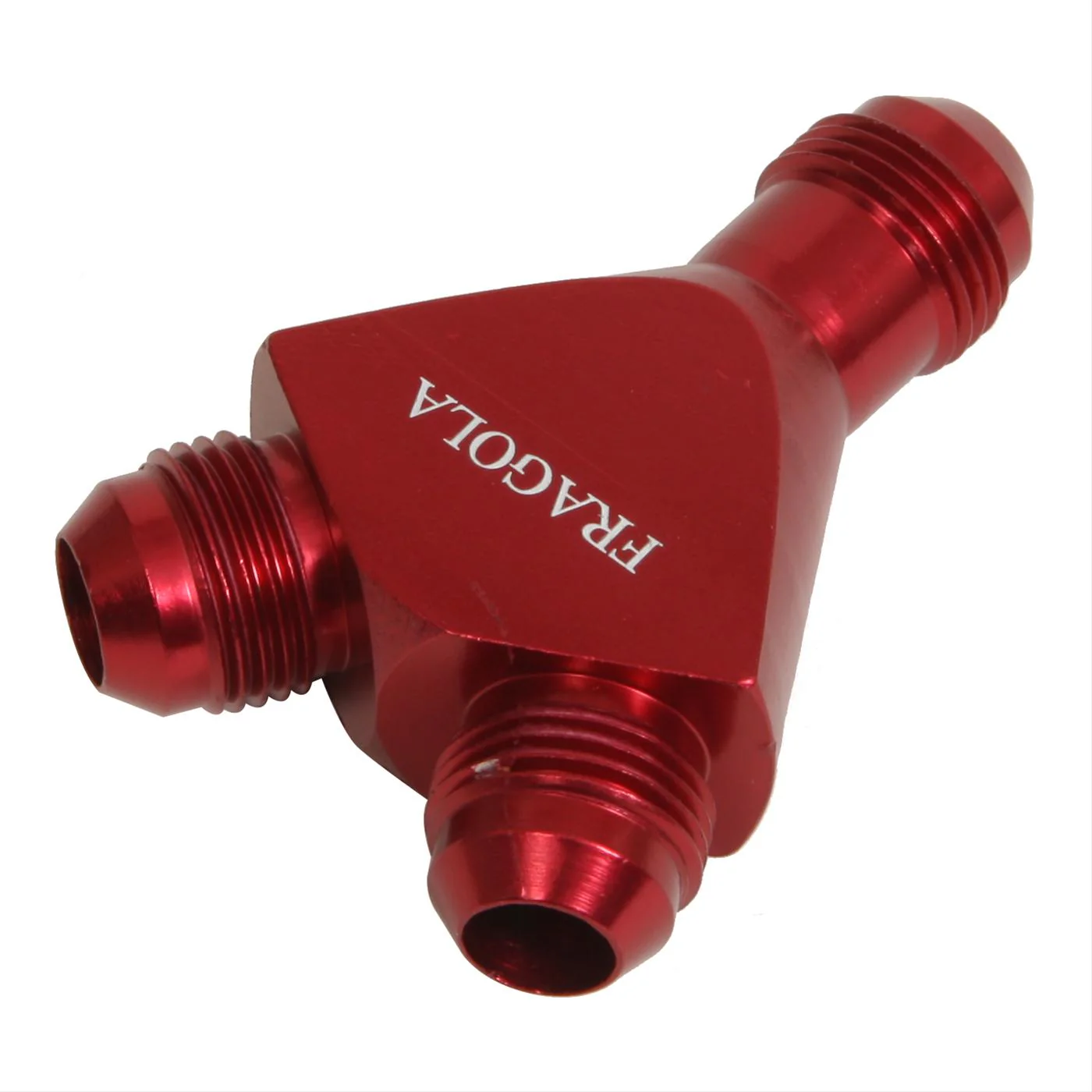Fragola 900608-RD Red -8 AN Male Y Fitting