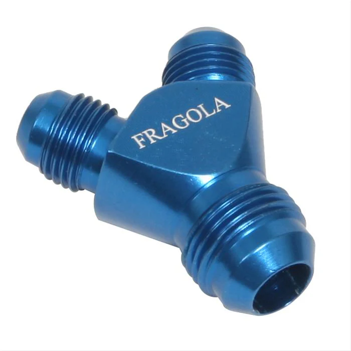 Fragola 900609 Blue -8 AN to -6 AN to -6 AN Male Y Fitting