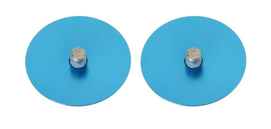 HANS AK113111B Post Collar Anchors, Blue - Image 2