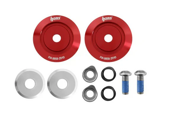 HANS AK113111R Post Collar Anchors, Red - Image 3