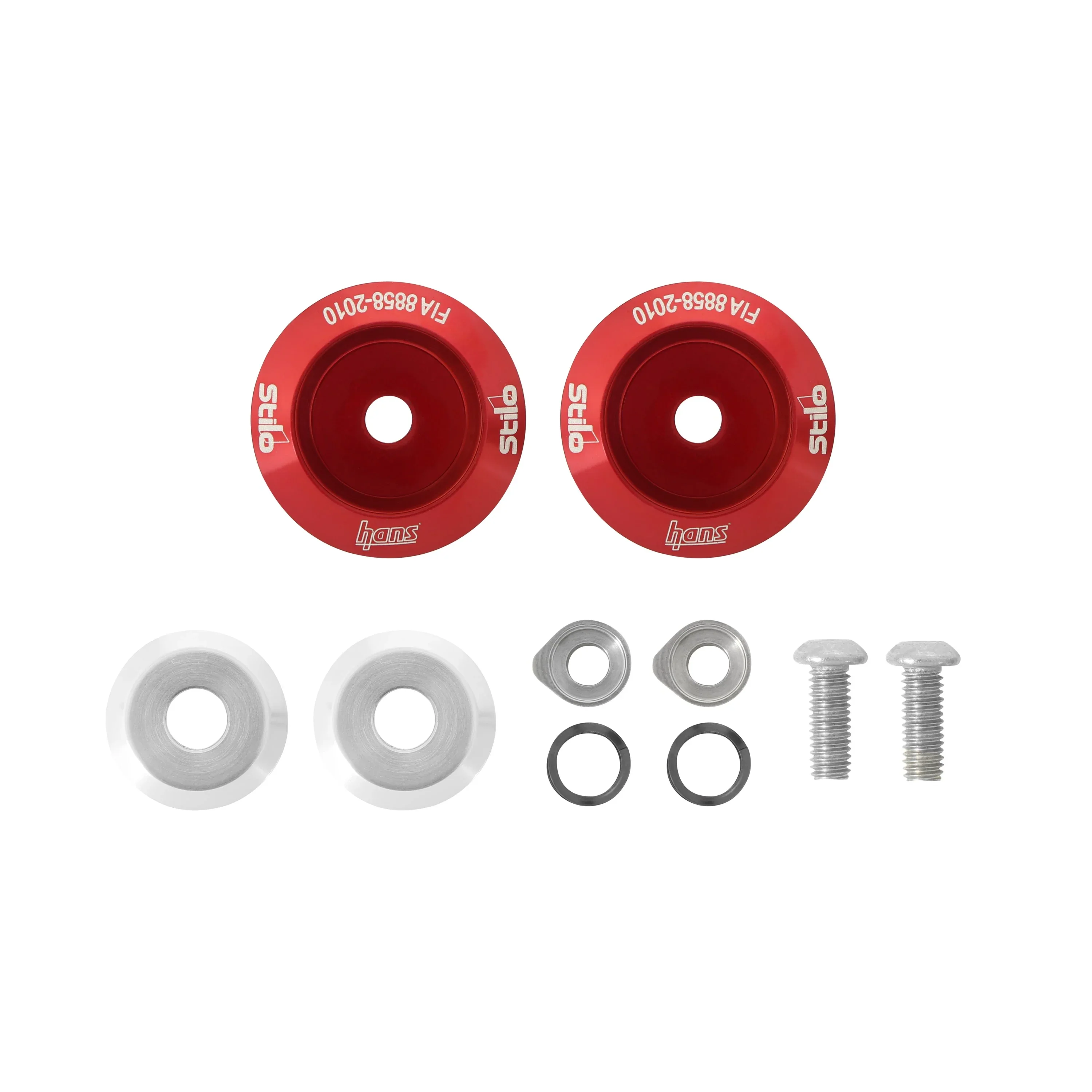 HANS AK113111R-Stilo Post Collar Anchors, Red - Image 3