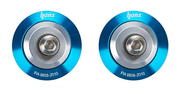HANS AK113112B Post Collar Anchors, Blue