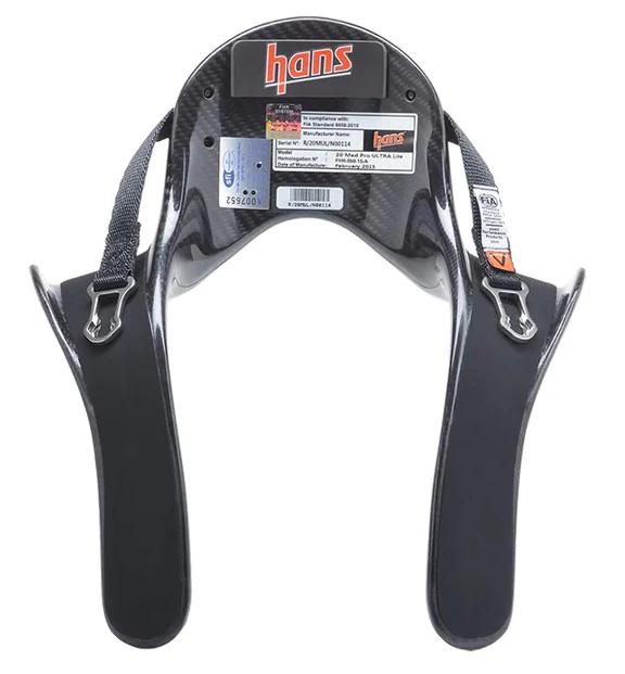 HANS DK1423631FIASFI Pro Ultra Lite Head and Neck Restraint System, Medium