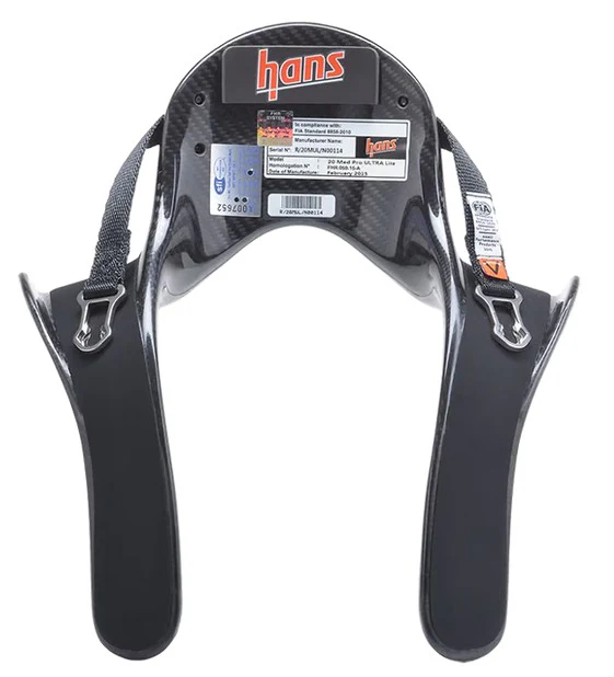 HANS DK1633641SFI Pro Ultra Lite Head and Neck Restraint System, Medium