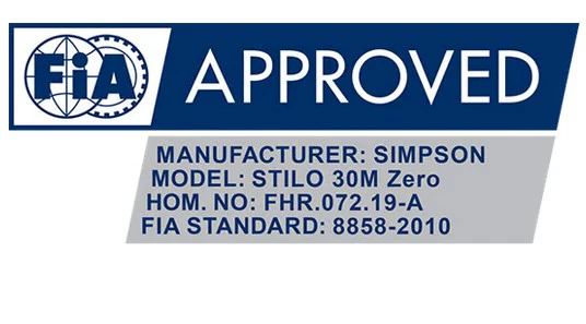 HANS DK19338411SFI Stilo Zero Head and Neck Restraint System, Medium - Image 5