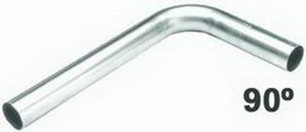 Hedman 12016 90 Bend Mild Steel 2.250 x 3.375in Radius 18 Gaug