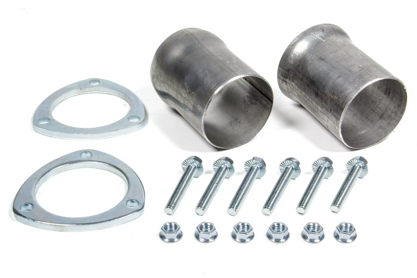 Hedman 21154 3in Ball & Socket Flange Kit Aluminized