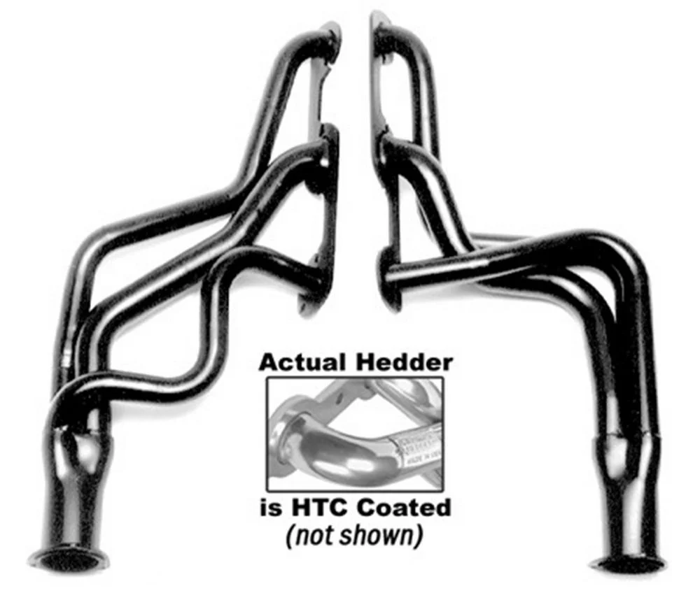 Hedman 28146 Pontiac V8 Headers - Coated