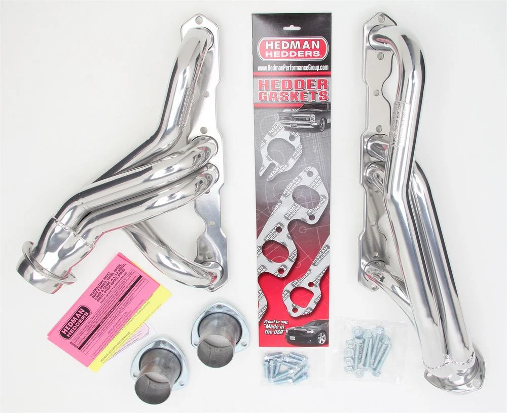 Hedman 69026 67-87 GM P/U Header 283-400 Mid Length 1-3/4