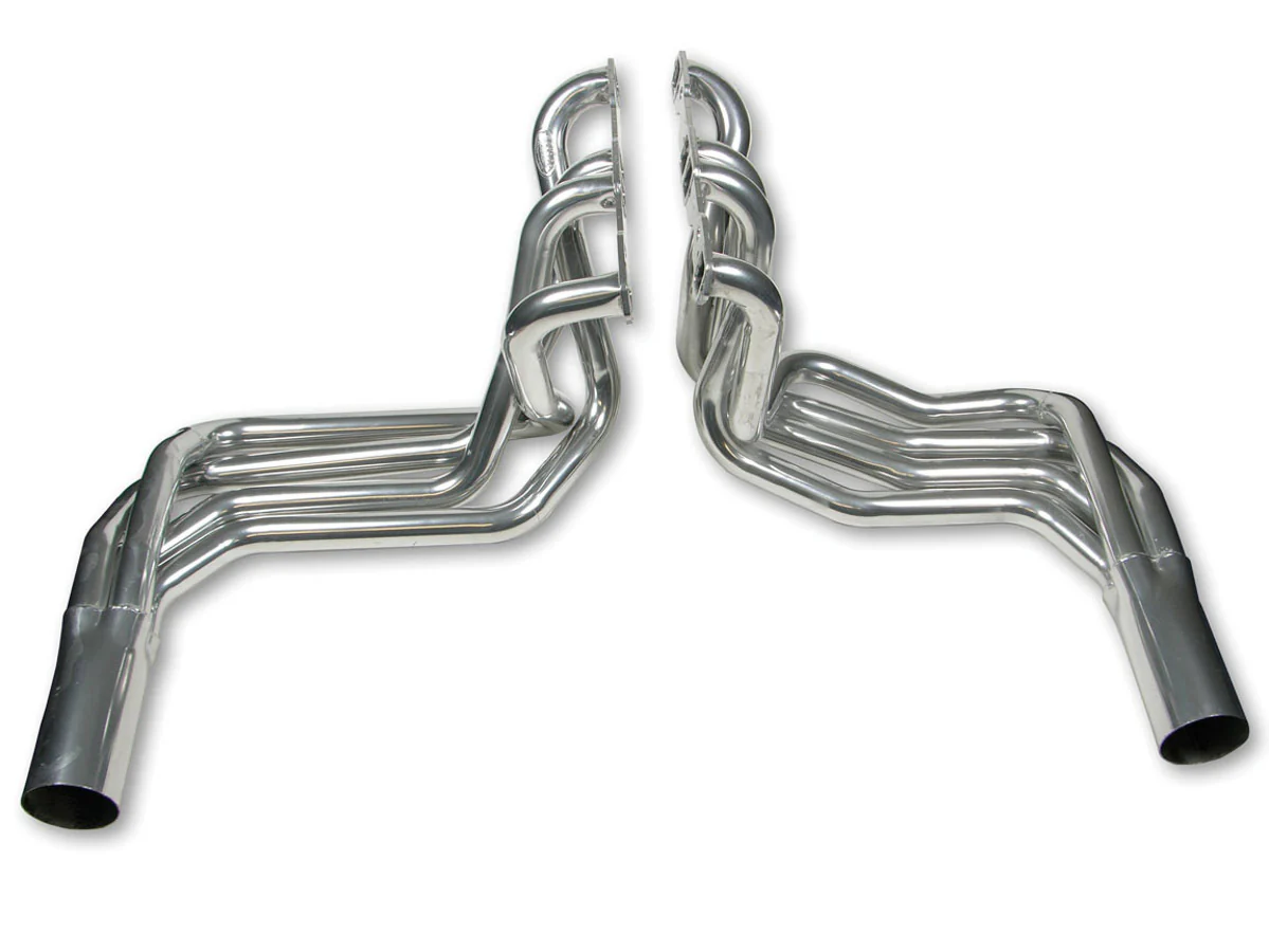 Hooker 2224-1 Coated S/C Headers - SBC 63-82 Vette- Side-Mnt.
